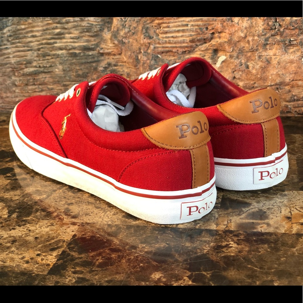 NEW  Polo Ralph Lauren  Thorton Herringbone shoes - Picture 9 of 13
